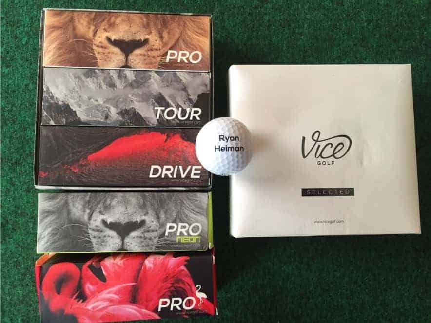 vice tour golf balls uk review