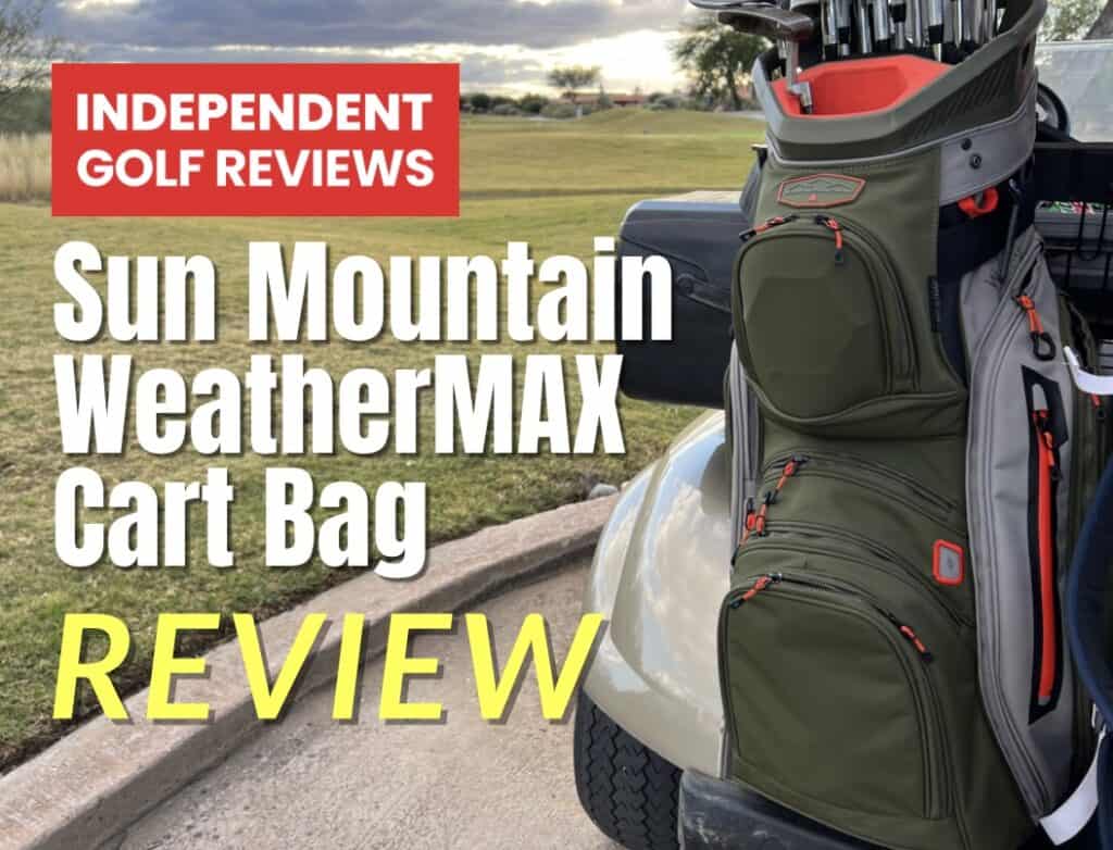 Sun Mountain WeatherMAX Cart Bag Review