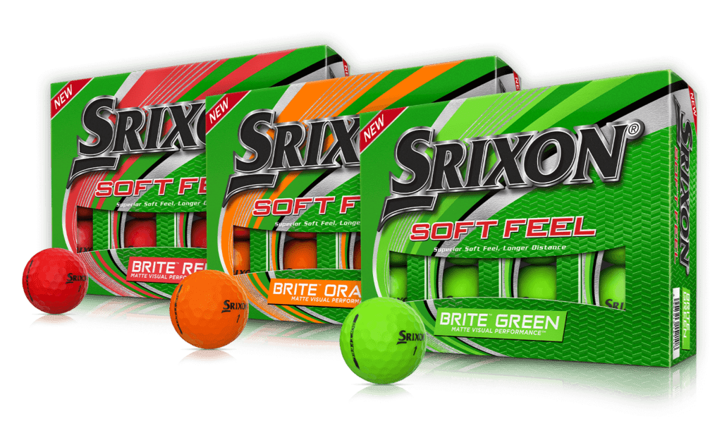Srixon 12th Generation SOFT FEEL's in new Brite color options