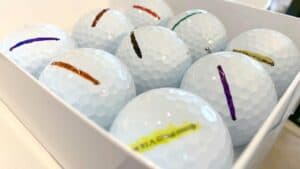 golf ball marks sharpie