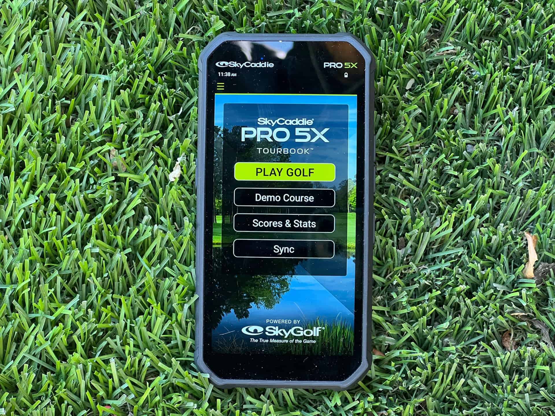 SkyCaddie PRO 5X GPS Tourbook Review Independent Golf Reviews