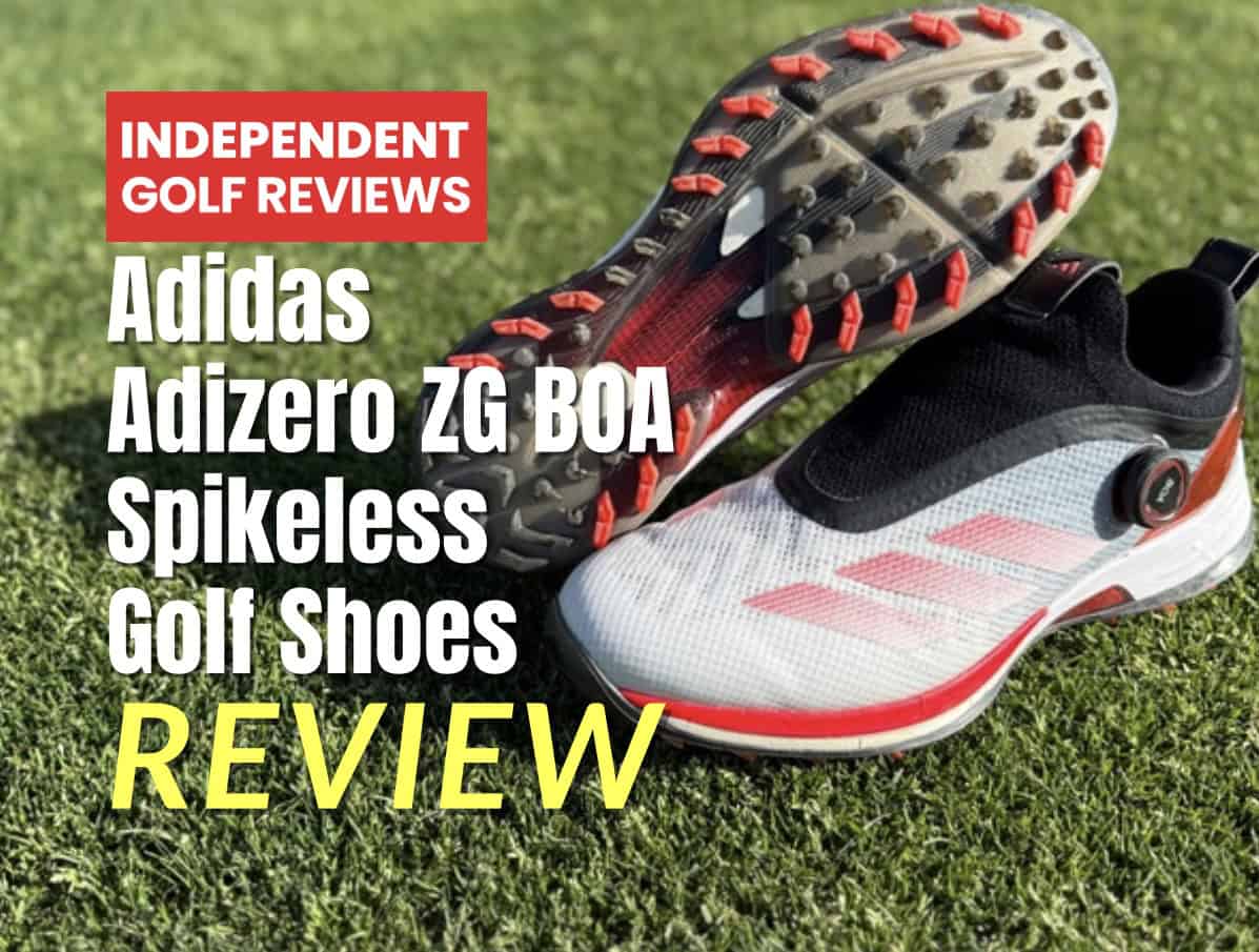 Adidas Adizero ZG BOA Spikeless Golf Shoes Review - Independent