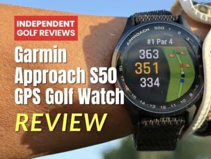 Garmin Approach S50 GPS Golf Watch Review