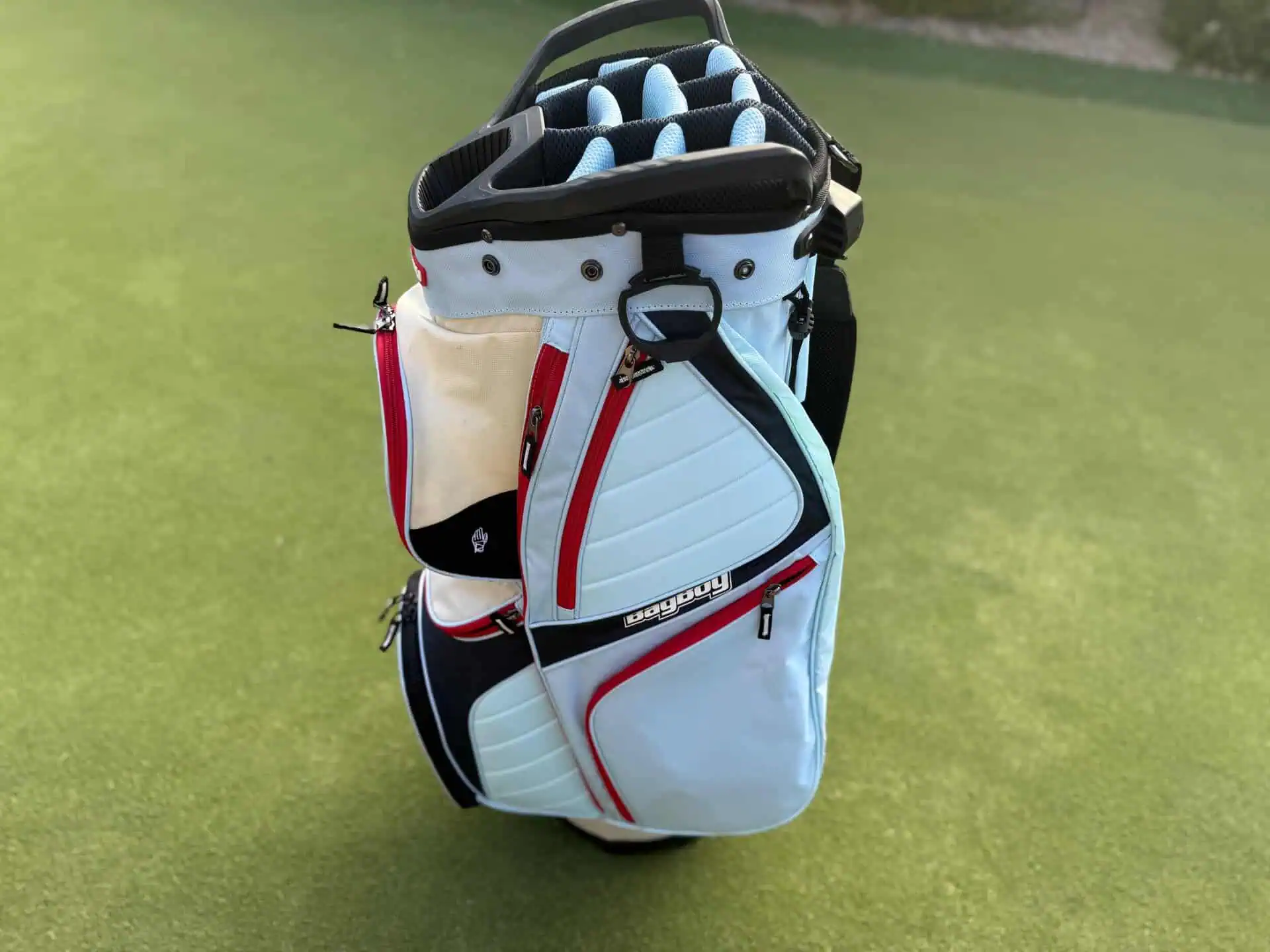 ゴルフバッグ・キャディバッグ CADDY BAG (CART TYPE) CB-STAR WHITE MUTA 公式】L4K3 CADDY BAG CB-STAR WHITE MUTA – l4k3.jp