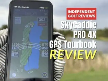 SkyCaddie PRO 4X GPS Tourbook Review