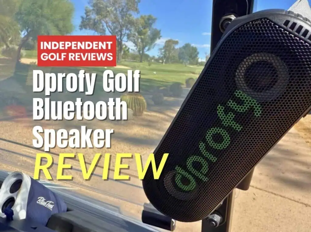 Dprofy Play 2 Rounds of Golf at Max Volume,2Pcs Magnetic Bluetooth Golf Speaker,Stereo Sound Portable Pro Wireless Waterproof Speaker with 並行輸入品