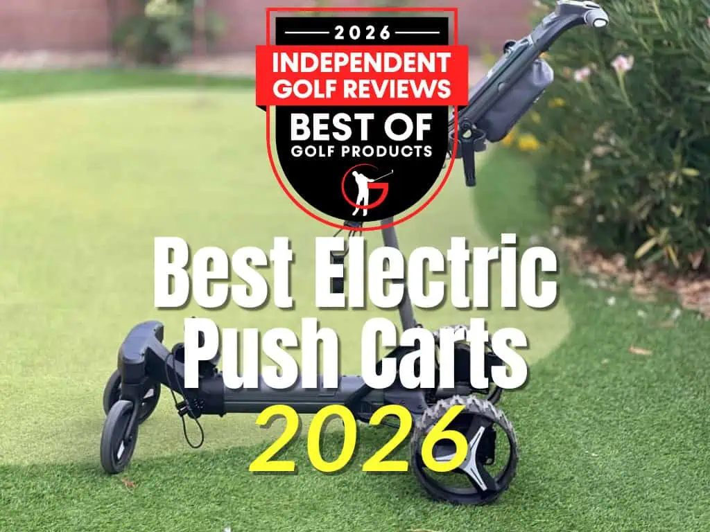BEST ELECTRIC GOLF PUSH CARTS 2026