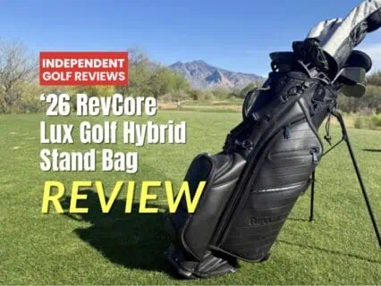 26 RevCore Lux Golf Hybrid Stand Bag