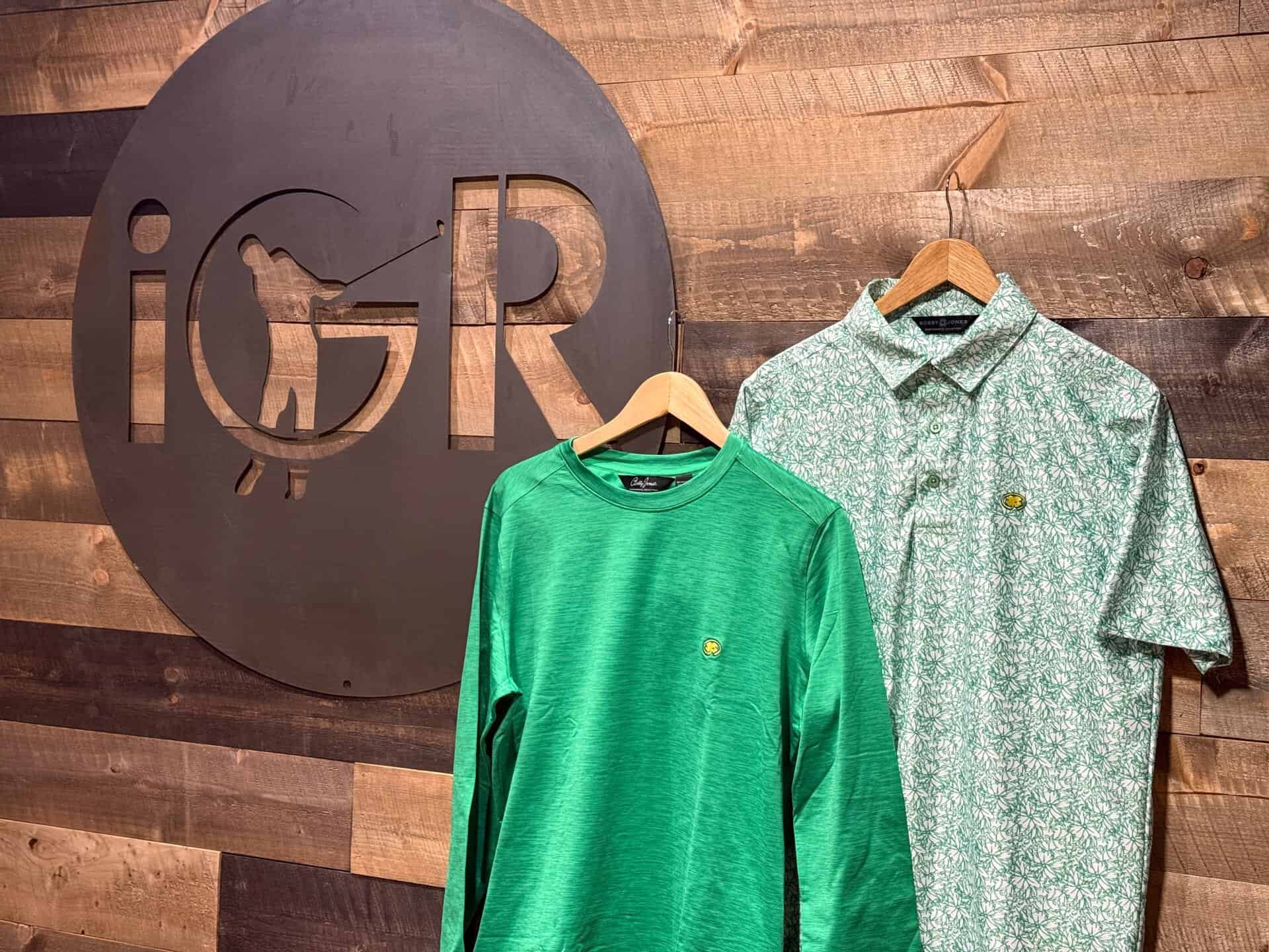 Augusta Clubhouse Pullover in solid green