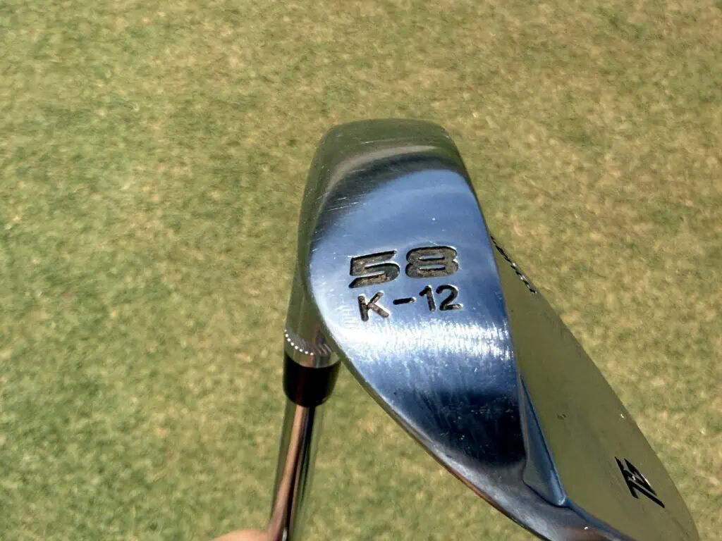 K-grind Tour-W wedge head and stamp
