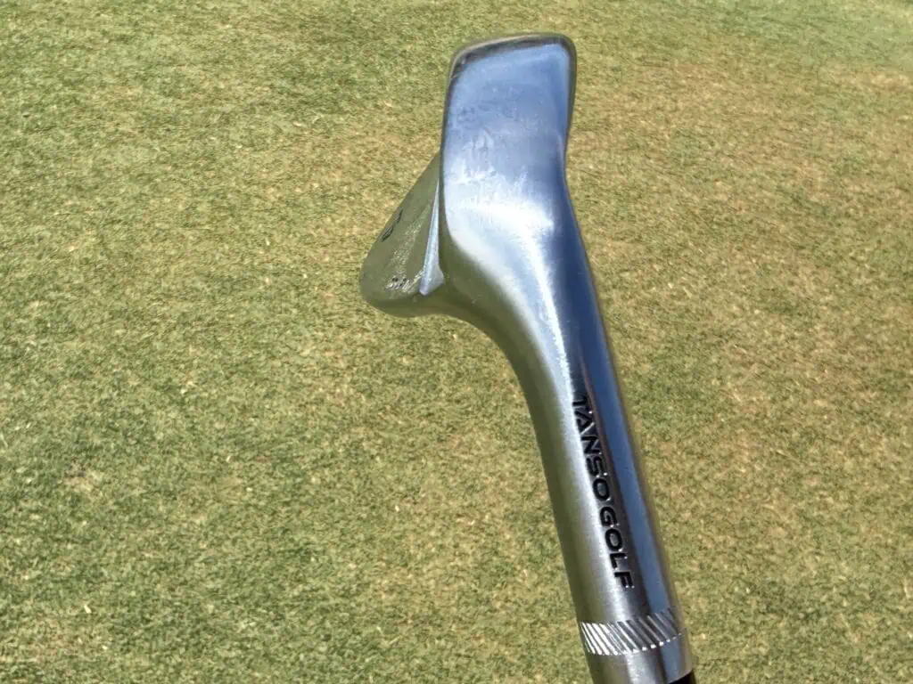 Straight hosel transition on a Tour-W wedge