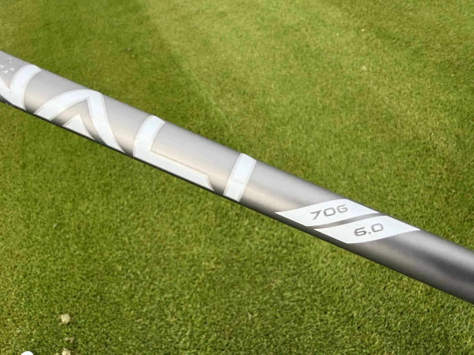 Project X Denali Frost Silver 70g 6.0 shaft in the Mini Spinner